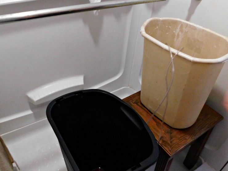 Siphon container set up how to dye a woven wrap container set up