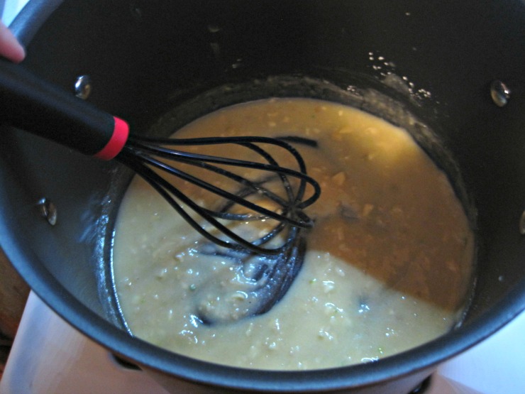 butternut squash lasagna whisk flour into butter stir in flour roux butternut squash