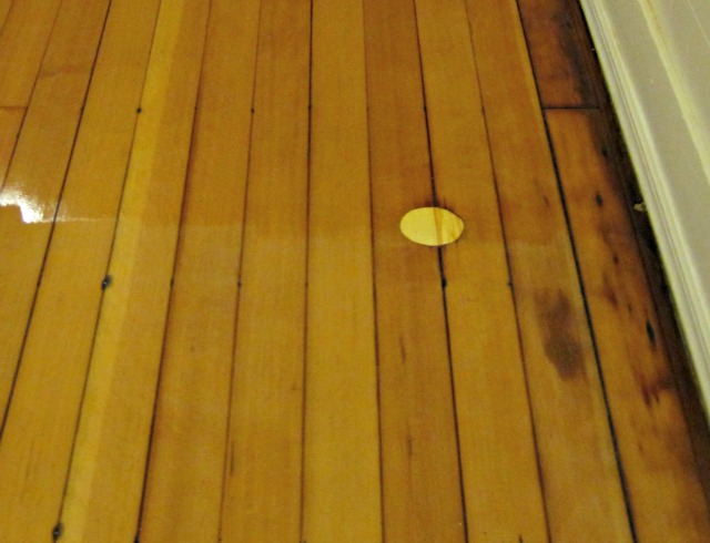 Plug in hardwood floor- how to fix a hole in a hardwood floor