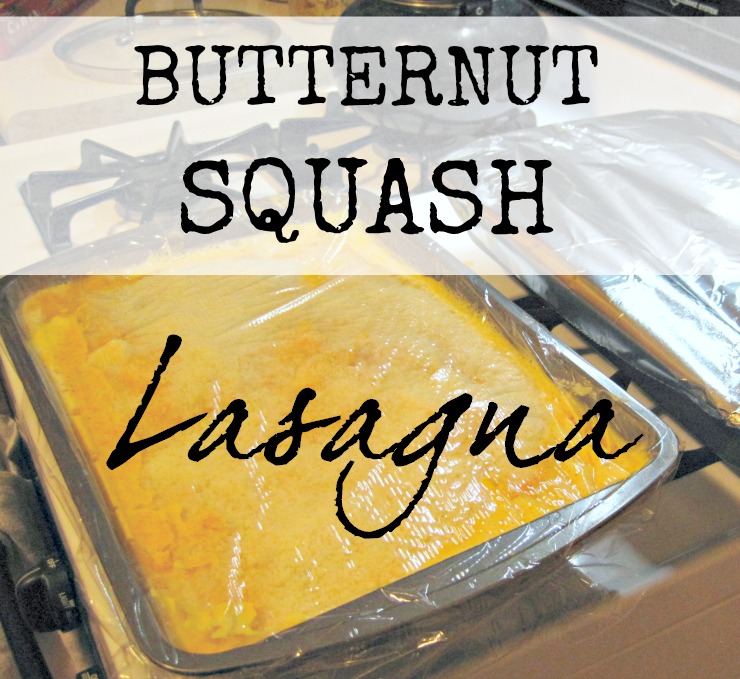 Butternut Squash Lasagna: the best non-meat lasagna I've ever had butternut squash recipe entree main dish