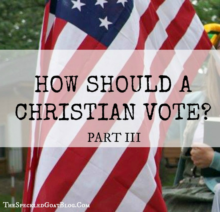 How Should A Christian Vote? Part 3 how should a christian vote presidential election voting evangelical church jesus