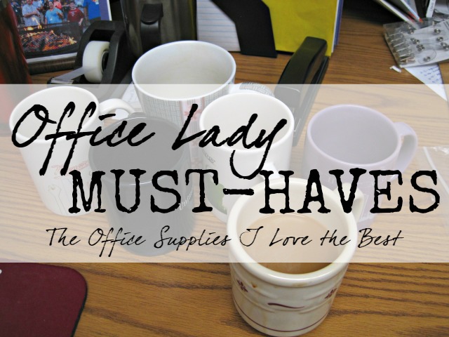 office supplies lady must haves required desk